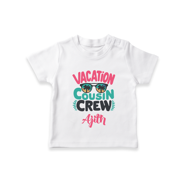 Cousin Fun Squad T-Shirt | Comfortable Baby Wear - WHITE - 0-5 Months Old (Chest 17")