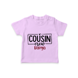 Cousin Vibes Only T-Shirt | Festive Wear for Babies - LILAC - 0-5 Months Old (Chest 17")