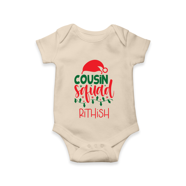 Cousin Stars Romper / Onesie | Personalized Clothing for Infants - IVORY - New Born (Chest 14")