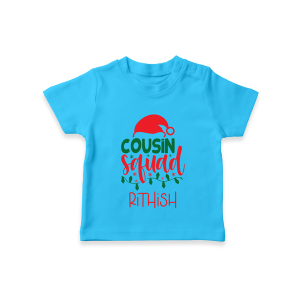 Cousin Stars T-Shirt | Personalized Clothing for Infants - SKY BLUE - 0-5 Months Old (Chest 17")