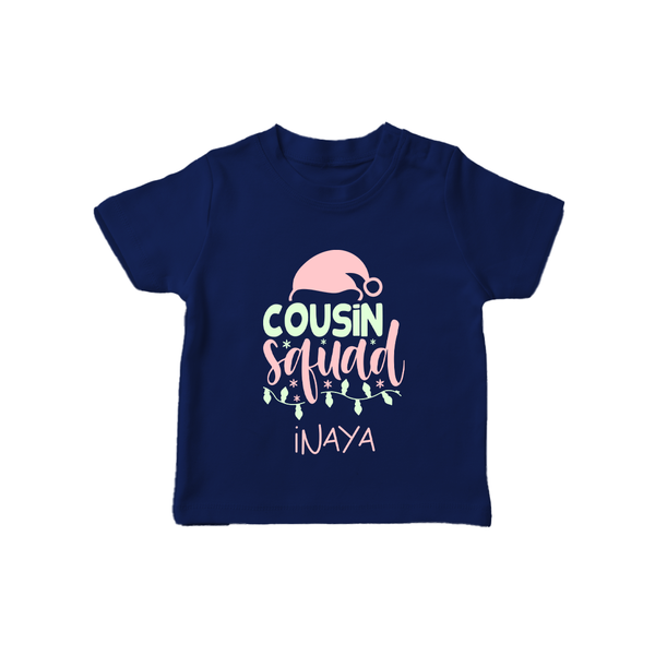 Cousin Stars T-Shirt | Personalized Clothing for Infants - NAVY BLUE - 0-5 Months Old (Chest 17")