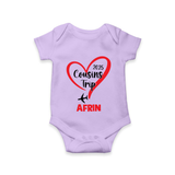 Cousin Delight Romper / Onesie | Customizable Baby Apparel - LILAC - New Born (Chest 14")