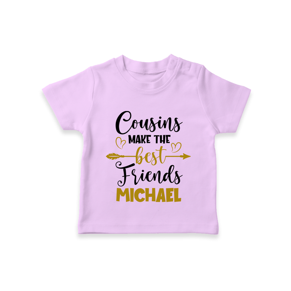 Cousin Cuties T-Shirt | Soft Cotton Matching Outfits - LILAC - 0-5 Months Old (Chest 17")