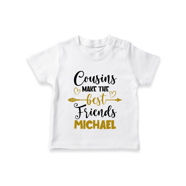 Cousin Cuties T-Shirt | Soft Cotton Matching Outfits - WHITE - 0-5 Months Old (Chest 17")