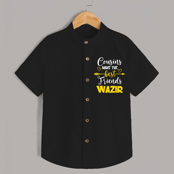 Cousin Cuties Shirt | Soft Cotton Matching Outfits - BLACK - 0 - 6 Months Old (Chest 23")