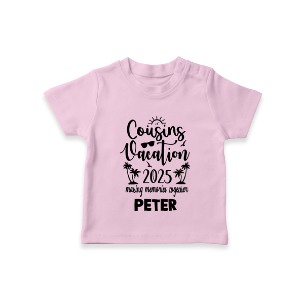 Cousin Adventures T-Shirt Outfit | Soft and Breathable - BABY PINK - 0-5 Months Old (Chest 17")