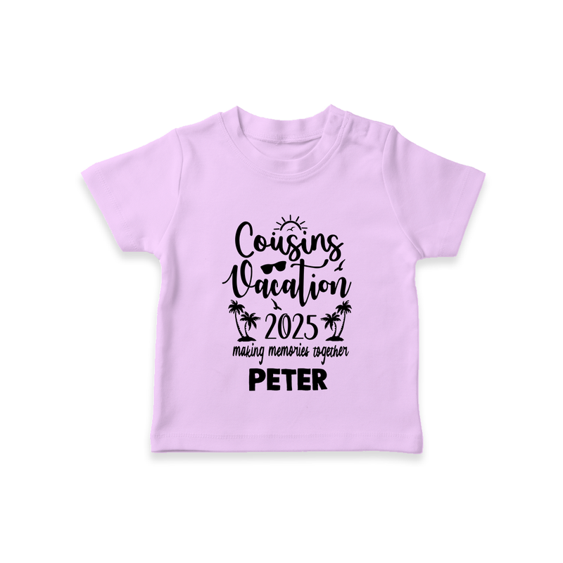 Cousin Adventures T-Shirt Outfit | Soft and Breathable - LILAC - 0-5 Months Old (Chest 17")