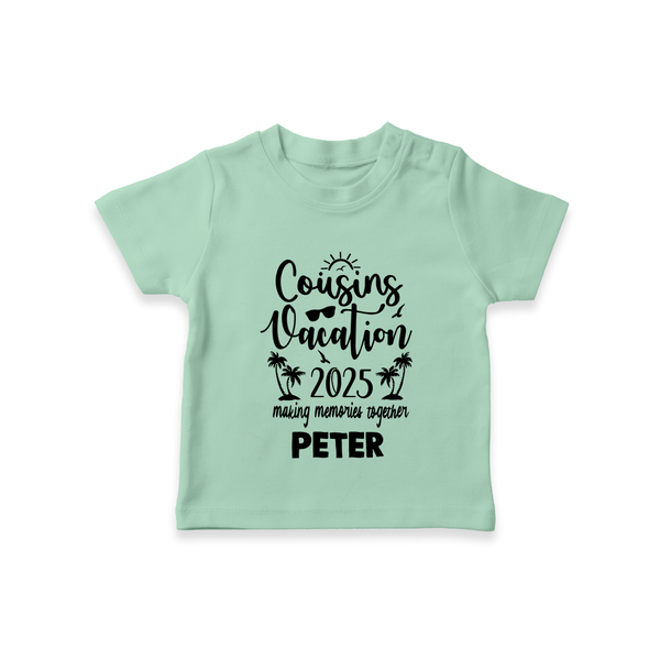 Cousin Adventures T-Shirt Outfit | Soft and Breathable - MINT GREEN - 0-5 Months Old (Chest 17")