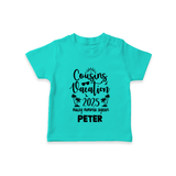 Cousin Adventures T-Shirt Outfit | Soft and Breathable - TEAL - 0-5 Months Old (Chest 17")