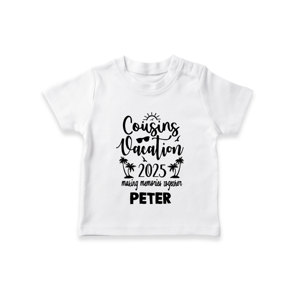 Cousin Adventures T-Shirt Outfit | Soft and Breathable - WHITE - 0-5 Months Old (Chest 17")