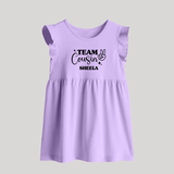 Cousin Circle Baby Frock | Matching Outfits for Little Ones - LILAC - 0 - 3 Months Old (Chest 17")