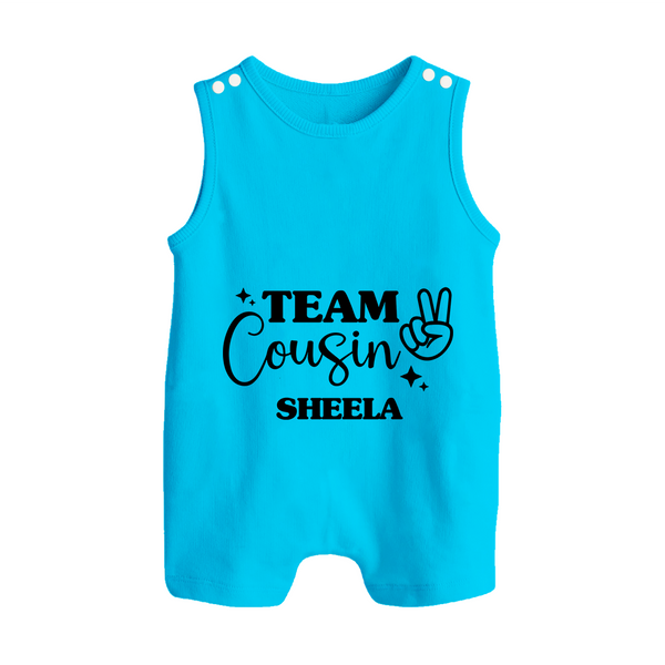 Cousin Circle Romper Suit / Sleeveless Romper | Matching Outfits for Little Ones - SKY BLUE - 0 - 5 Months Old (Chest 18")