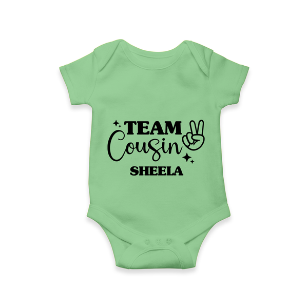 Cousin Circle Romper / Onesie | Matching Outfits for Little Ones - GREEN - New Born (Chest 14")