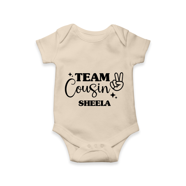 Cousin Circle Romper / Onesie | Matching Outfits for Little Ones - IVORY - New Born (Chest 14")