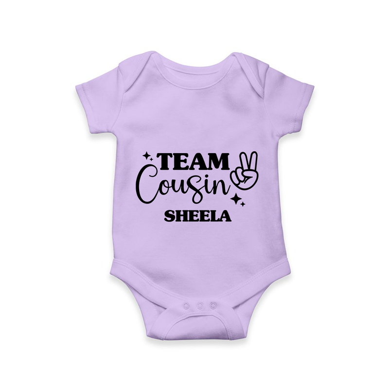 Cousin Circle Romper / Onesie | Matching Outfits for Little Ones - LILAC - New Born (Chest 14")