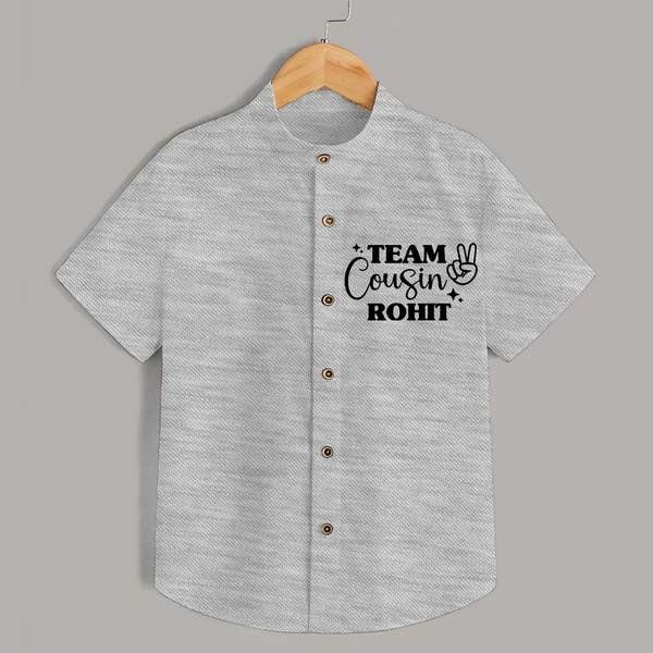 Cousin Circle Shirt | Matching Outfits for Little Ones - GREY - 0 - 6 Months Old (Chest 23")