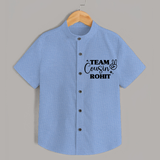 Cousin Circle Shirt | Matching Outfits for Little Ones - SKY BLUE - 0 - 6 Months Old (Chest 23")