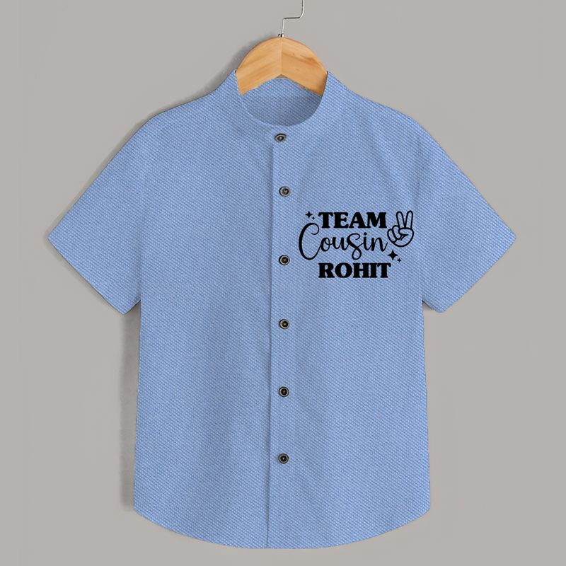 Cousin Circle Shirt | Matching Outfits for Little Ones - SKY BLUE - 0 - 6 Months Old (Chest 23")