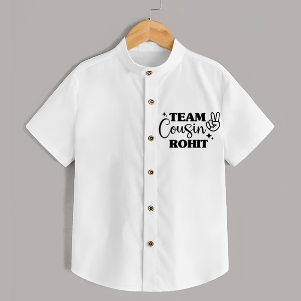 Cousin Circle Shirt | Matching Outfits for Little Ones - WHITE - 0 - 6 Months Old (Chest 23")