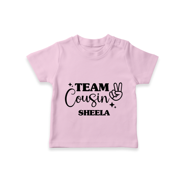 Cousin Circle T-Shirt | Matching Outfits for Little Ones - BABY PINK - 0-5 Months Old (Chest 17")