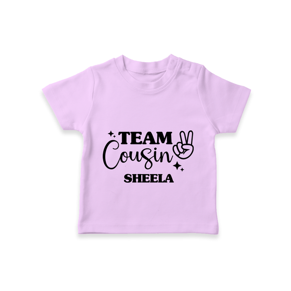Cousin Circle T-Shirt | Matching Outfits for Little Ones - LILAC - 0-5 Months Old (Chest 17")