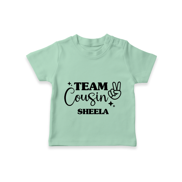 Cousin Circle T-Shirt | Matching Outfits for Little Ones - MINT GREEN - 0-5 Months Old (Chest 17")