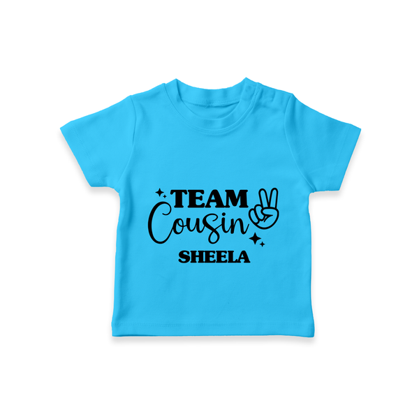Cousin Circle T-Shirt | Matching Outfits for Little Ones - SKY BLUE - 0-5 Months Old (Chest 17")