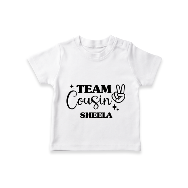 Cousin Circle T-Shirt | Matching Outfits for Little Ones - WHITE - 0-5 Months Old (Chest 17")