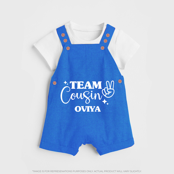 Cousin Circle Dungaree Set | Matching Outfits for Little Ones - COBALT BLUE - 0 - 5 Months Old (Chest 18")