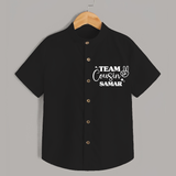 Cousin Circle Shirt | Matching Outfits for Little Ones - BLACK - 0 - 6 Months Old (Chest 23")