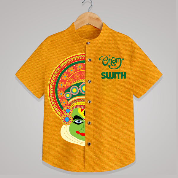 Onam Kathakali Peek Personalized Shirt