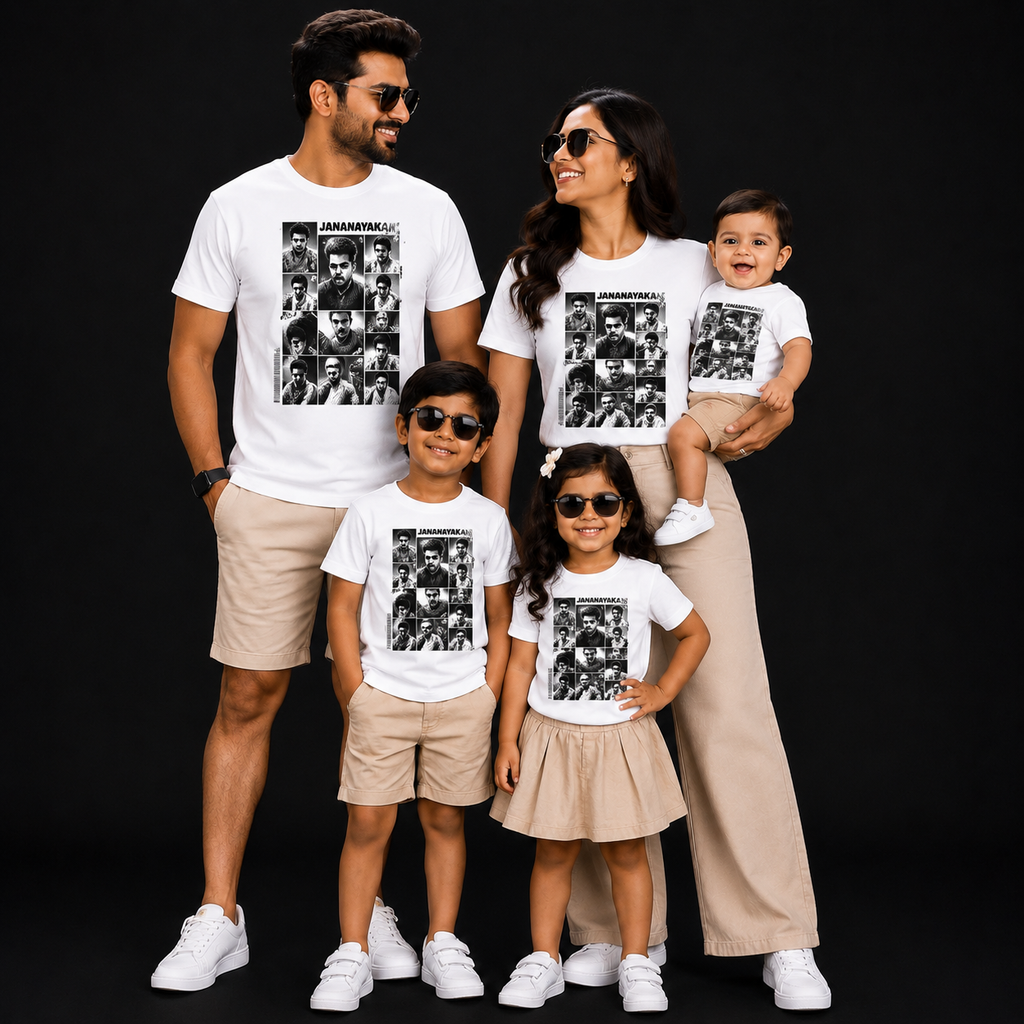 JANANAYAGAN T-SHIRTS & ROMPER FAMILY PACKAGE
