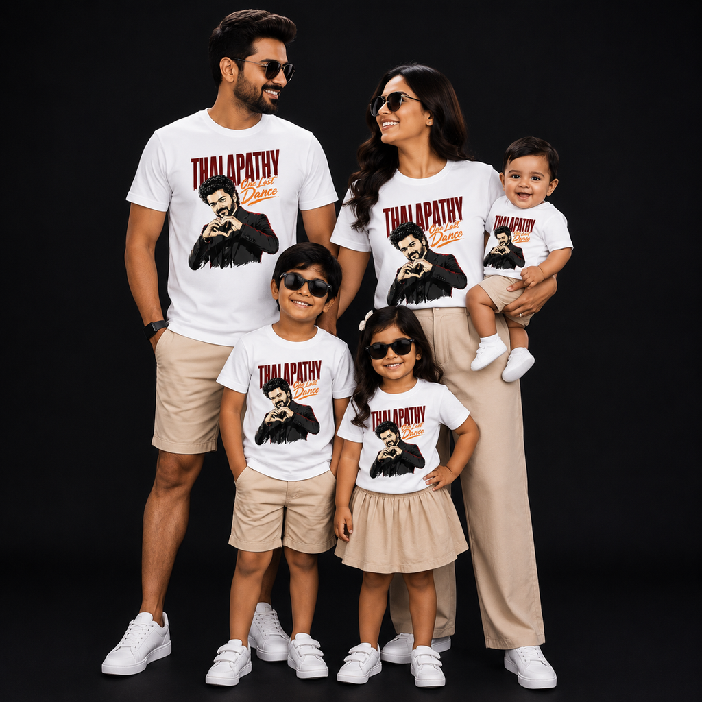 JANANAYAGAN T-SHIRTS & ROMPER FAMILY PACKAGE