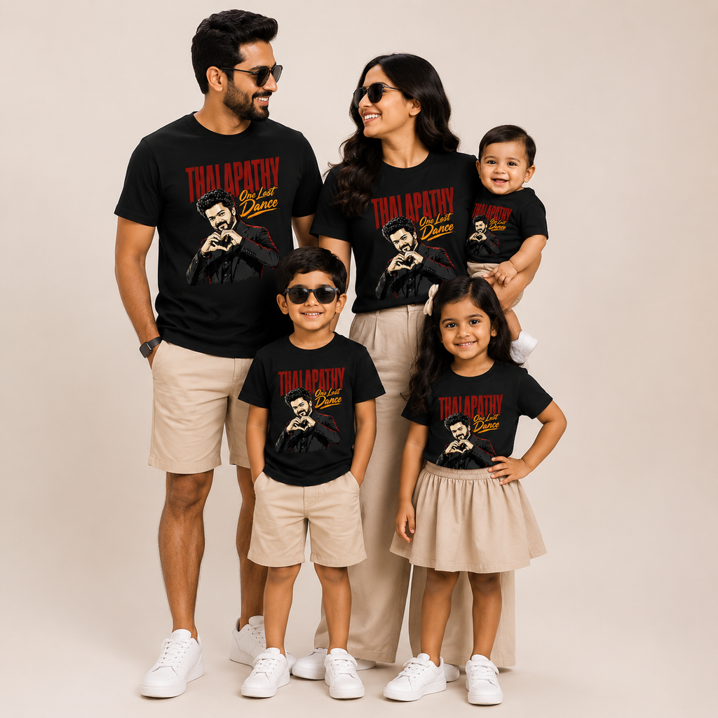 JANANAYAGAN T-SHIRTS & ROMPER FAMILY PACKAGE