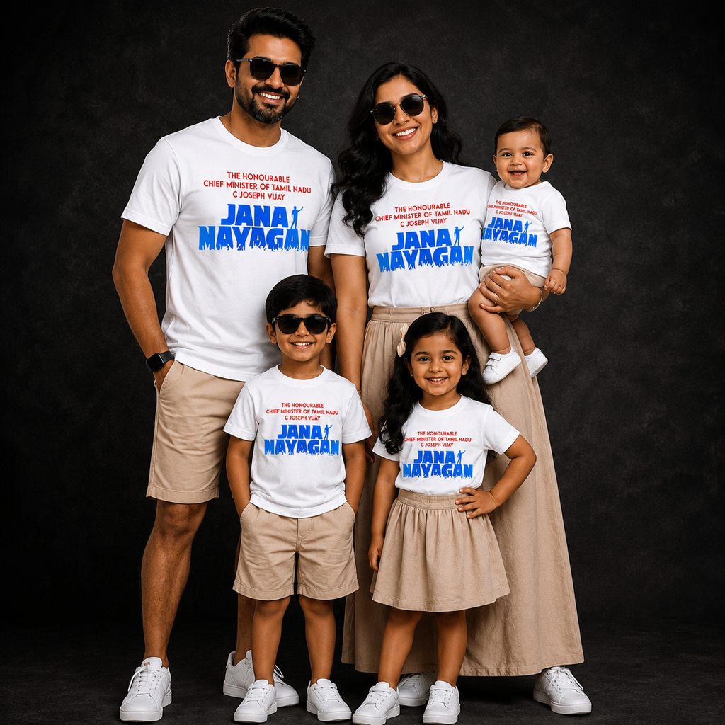 JANANAYAGAN T-SHIRTS & ROMPER FAMILY PACKAGE