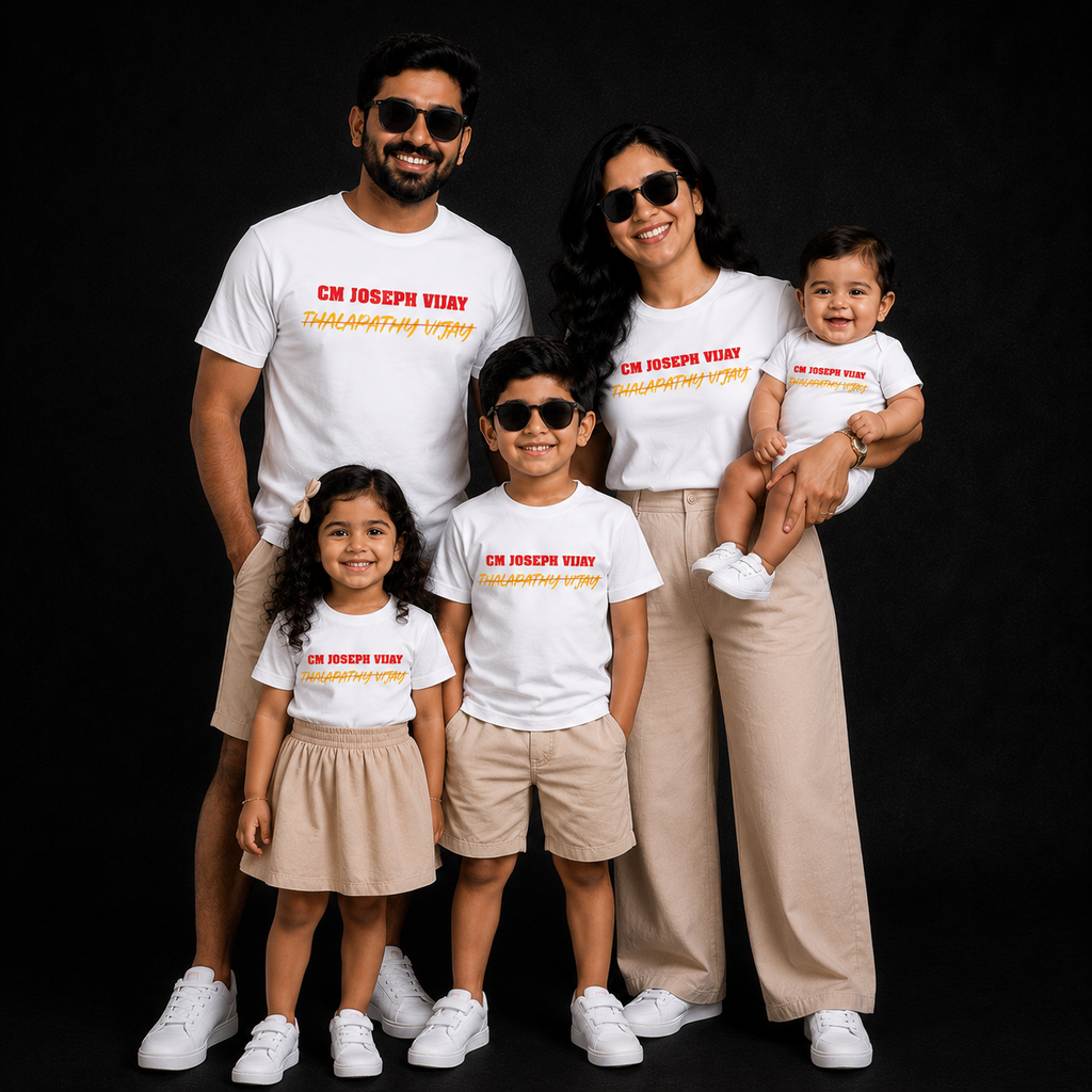 JANANAYAGAN T-SHIRTS & ROMPER FAMILY PACKAGE