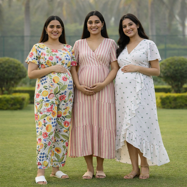 Elegant 3-Piece Maternity Wear Bundle