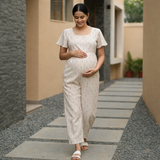Sand Dune Stripe Cotton Customised Maternity Collection