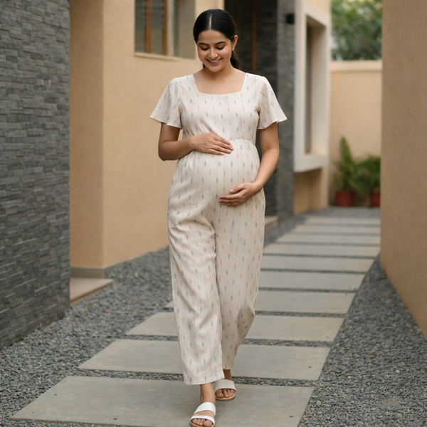 Sand Dune Stripe Cotton Customised Maternity Collection
