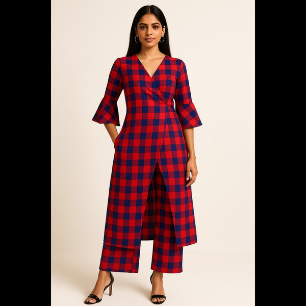 Crimson Echo Co-ord Set