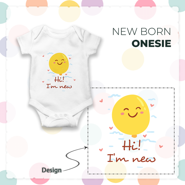 Cute Newborn Onesies with Adorable Designs for Baby