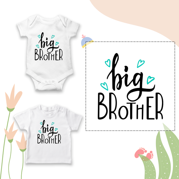 Big Brother | Sibling Onesie: Celebrate Your Little Baby's Special Bond