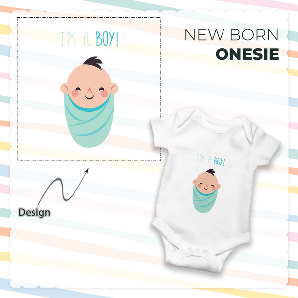 Cute Newborn Onesies with Adorable Designs for Baby