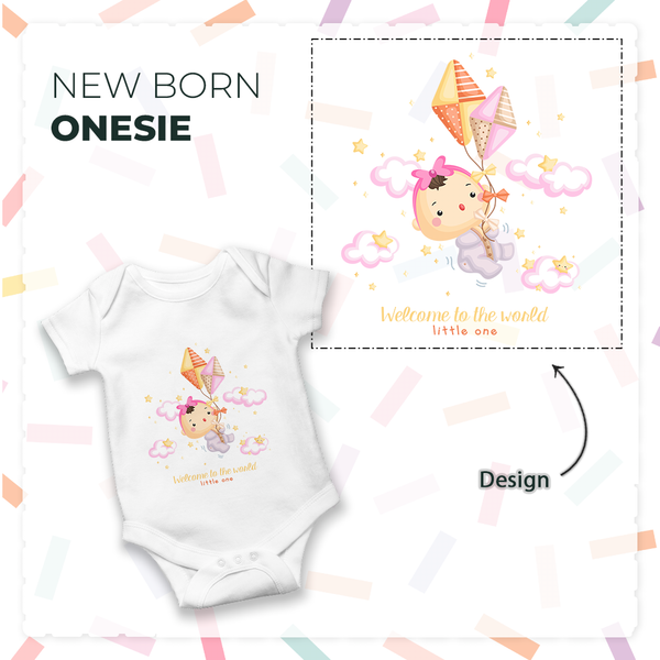 Cute Newborn Onesies with Adorable Designs for Baby
