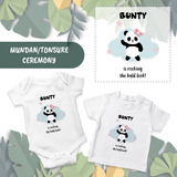 Mundan Ceremony Onesie - A Special Day, A Special Outfit