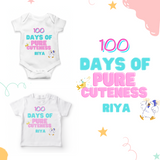 A Onesie For Every Milestone | Personalised Milestone Baby Onesie Combo Pack