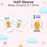 12-Month Personalized Monthly Baby Romper Combo Pack