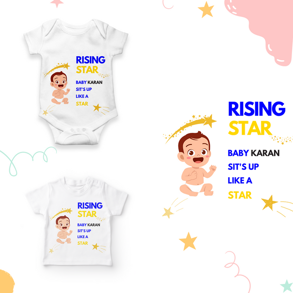 A Onesie For Every Milestone | Personalised Milestone Baby Onesie Combo Pack