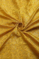 Royal Mustard Yellow & Cream Baby Ethnic Romper – Traditional Festive Outfit for Little Boys