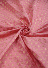 Royal Pink & Gold Baby Dhoti Romper – Traditional Festive Ethnic Outfit